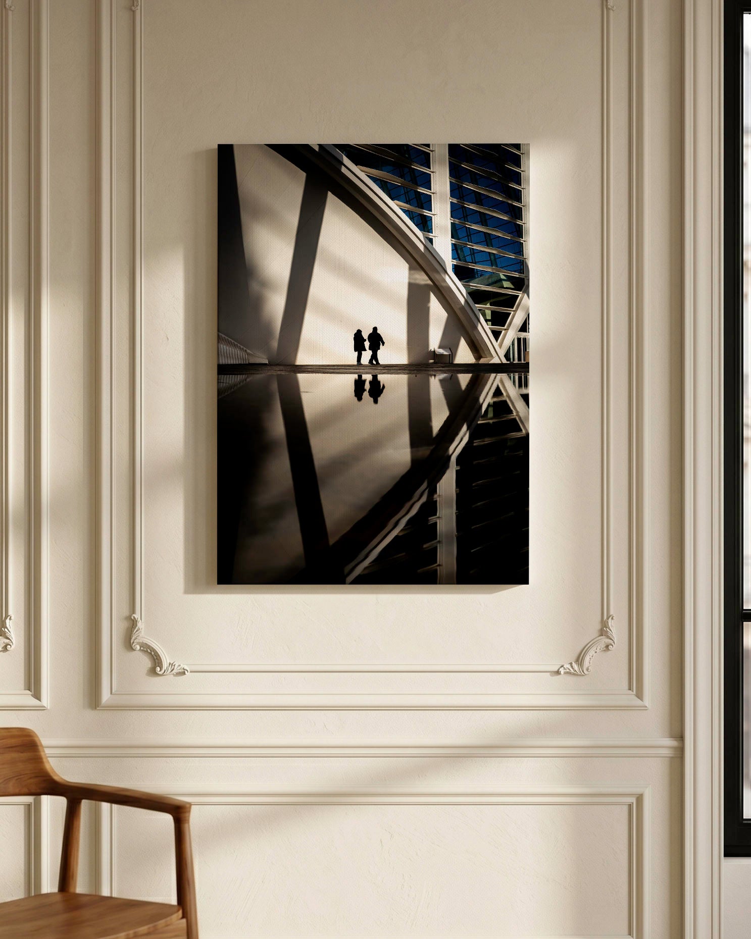 Silhouetted Passage