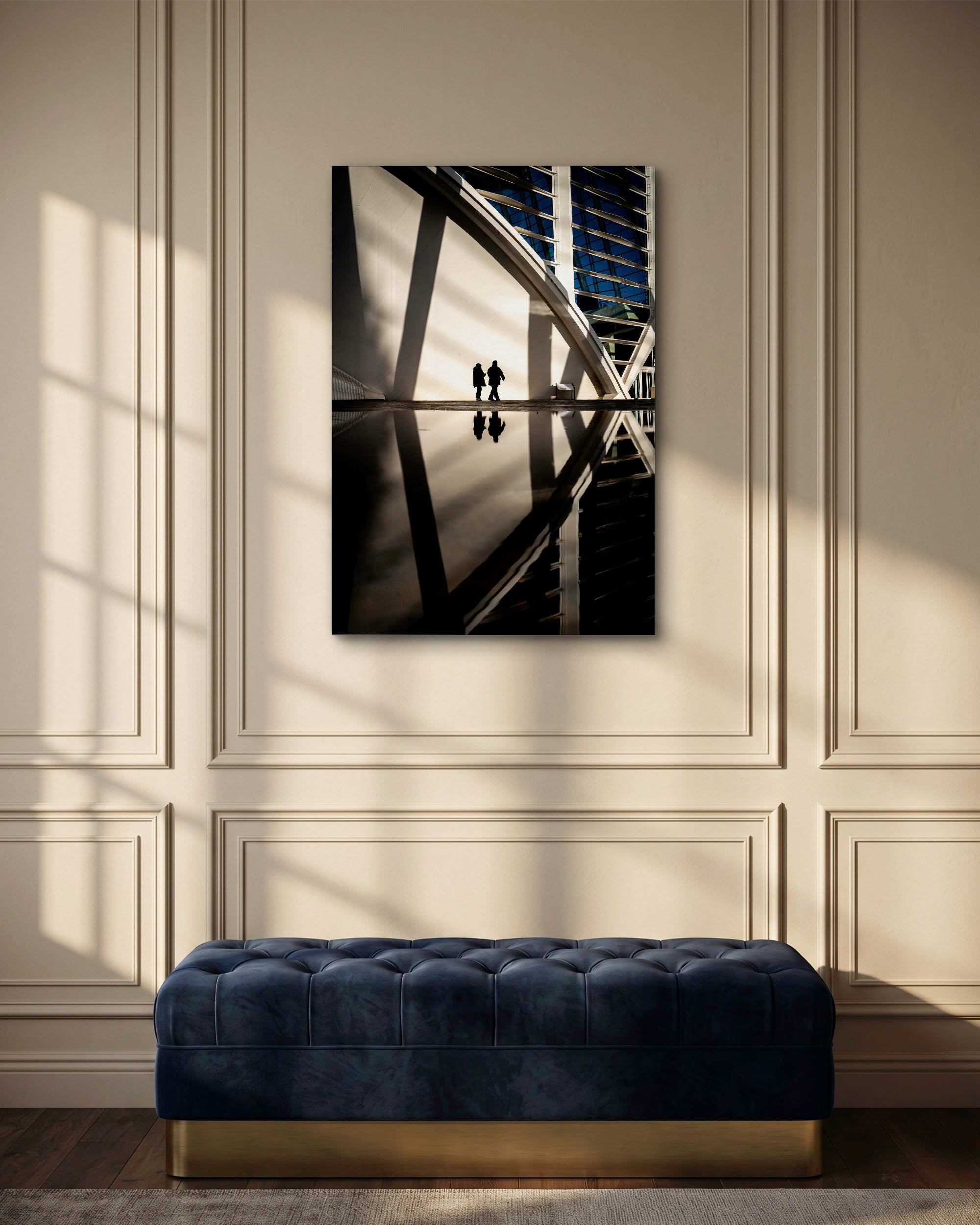 Silhouetted Passage